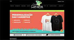 Desktop Screenshot of clickcamisetas.com.br