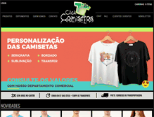 Tablet Screenshot of clickcamisetas.com.br